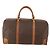 Céline Celine Vintage Duffle Canvas and Leather Marron - vue 2