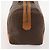 Céline Celine Vintage Duffle Canvas and Leather Marron - vue 3