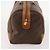 Céline Celine Vintage Duffle Canvas and Leather Marron - vue 4