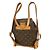 Sac à dos Louis Vuitton Vintage Montsouris Monogram Canvas MM Marron - vue 2