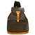 Sac à dos Louis Vuitton Vintage Montsouris Monogram Canvas GM Marron