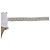 Fendi Silver Leather Fanny Pack Silvery - view 7