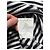 Autre Marque Comme des Garçons PLAY gestreiftes Langarmshirt Schwarz Weiß - Ansicht 6