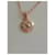 Ted Baker Collana placcata oro rosa con cristallo D'oro - vista 3