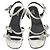 Zadig & Voltaire Sandali Paros Strass Bianco