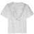 Autre Marque Loretta Caponi Baumwollbluse mit Rüschen - Weiß