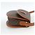 Céline Celine Vintage Macadam Canvas and Leather Marrone - vista 4