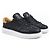 Sneaker Louis Vuitton Monogram in pelle nera Marrone Nero