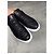 Sneakers Louis Vuitton Monogram in pelle nera Marrone Nero - vista 4