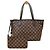 Louis Vuitton Damier Neverfull PM Tote Bag Braun