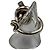 Hermès Hermes Silver Croisette Band Ring Silvery - view 2