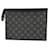 Pochette Voyage MM Monogram Eclipse Louis Vuitton in Nero