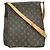 Borsa Musette Salsa Louis Vuitton in tela Monogram GM Marrone