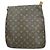 Borsa Musette Salsa Louis Vuitton in tela Monogram GM Marrone - vista 2