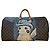 Louis Vuitton Keepall 60 Pikachu x Van Gogh Museum Custom Bag Marrone Multicolore Monogramma