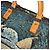 Louis Vuitton Keepall 60 Pikachu x Van Gogh Museum Custom Bag Marrone Multicolore Monogramma - vista 8