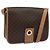 Céline Celine Vintage Macadam Canvas and Leather Marron