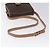 Céline Celine Vintage Macadam Canvas and Leather Marron - vue 7