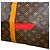 Borsa Louis Vuitton Keepall 60 Birth of Venus Custom Marrone Multicolore - vista 10