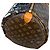 Borsa Louis Vuitton Keepall 60 Birth of Venus Custom Marrone Multicolore - vista 11
