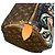 Borsa Louis Vuitton Keepall 60 Birth of Venus Custom Marrone Multicolore - vista 12