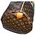 Borsa Louis Vuitton Keepall 60 Mona Lisa Custom Tapestry Marrone Multicolore - vista 11