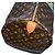Borsa Louis Vuitton Keepall 60 Mona Lisa Custom Tapestry Marrone Multicolore - vista 12