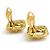 Orecchini a clip dorati Chanel D'oro - vista 4