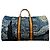 Louis Vuitton Keepall 60 The Starry Night Van Gogh Custom Bag Marrone Blu Multicolore