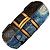 Louis Vuitton Keepall 60 The Starry Night Van Gogh Custom Bag Marrone Blu Multicolore - vista 4