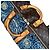 Louis Vuitton Keepall 60 The Starry Night Van Gogh Custom Bag Marrone Blu Multicolore - vista 8