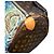 Louis Vuitton Keepall 60 The Starry Night Van Gogh Custom Bag Marrone Blu Multicolore - vista 9