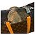 Louis Vuitton Keepall 60 Custom Vermeer Girl With a Pearl Earring Marrone Bianco Blu Multicolore - vista 10