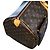 Louis Vuitton Keepall 60 Custom Vermeer Girl With a Pearl Earring Marrone Bianco Blu Multicolore - vista 12