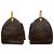 Louis Vuitton Keepall 60 Custom Vermeer Girl With a Pearl Earring Marrone Bianco Blu Multicolore - vista 7