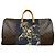 Louis Vuitton Keepall 60 Custom Goya Saturn Devouring His Son Braun Mehrfarben Monogramm