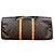 Louis Vuitton Keepall 60 Custom Goya Saturn Devouring His Son Braun Mehrfarben Monogramm - Ansicht 3
