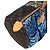 Louis Vuitton Speedy 35 The Starry Night Custom Van Gogh Borsa Marrone Bianco Blu Giallo - vista 7
