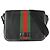 Borsa a tracolla Gucci Nero Rosso Verde