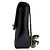 Borsa a tracolla in raso nero Chanel - vista 2