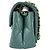 Borsa a tracolla in pelle verde Chanel - vista 2