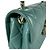 Borsa a tracolla in pelle verde Chanel - vista 6