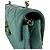 Borsa a tracolla in pelle verde Chanel - vista 7