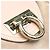 Borsa a tracolla Salvatore Ferragamo Gancini Beige - vista 8