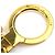 Louis Vuitton Charm Keyring Porte Clés Beige D'oro - vista 6