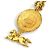 Collana in metallo dorato Chanel D'oro - vista 4