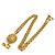 Collana in metallo dorato Chanel D'oro - vista 9
