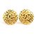 Orecchini a clip dorati Chanel D'oro