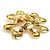 Spilla in metallo dorato Chanel D'oro - vista 2