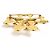 Spilla in metallo dorato Chanel D'oro - vista 5